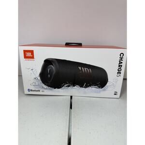 JBL Charge 5 Portable Speaker System - Black